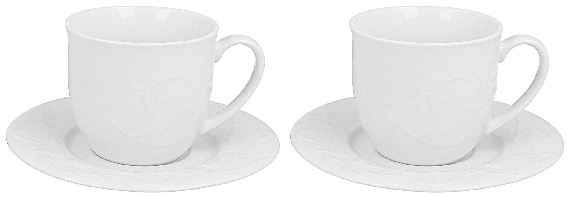 HEMINGWAY KOMPLET FILIŻANEK 2+2 250ml