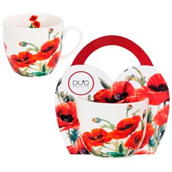 CLASSIC POPPIES KUBEK 460ml + OPAKOWANIE Z RĄCZKĄ