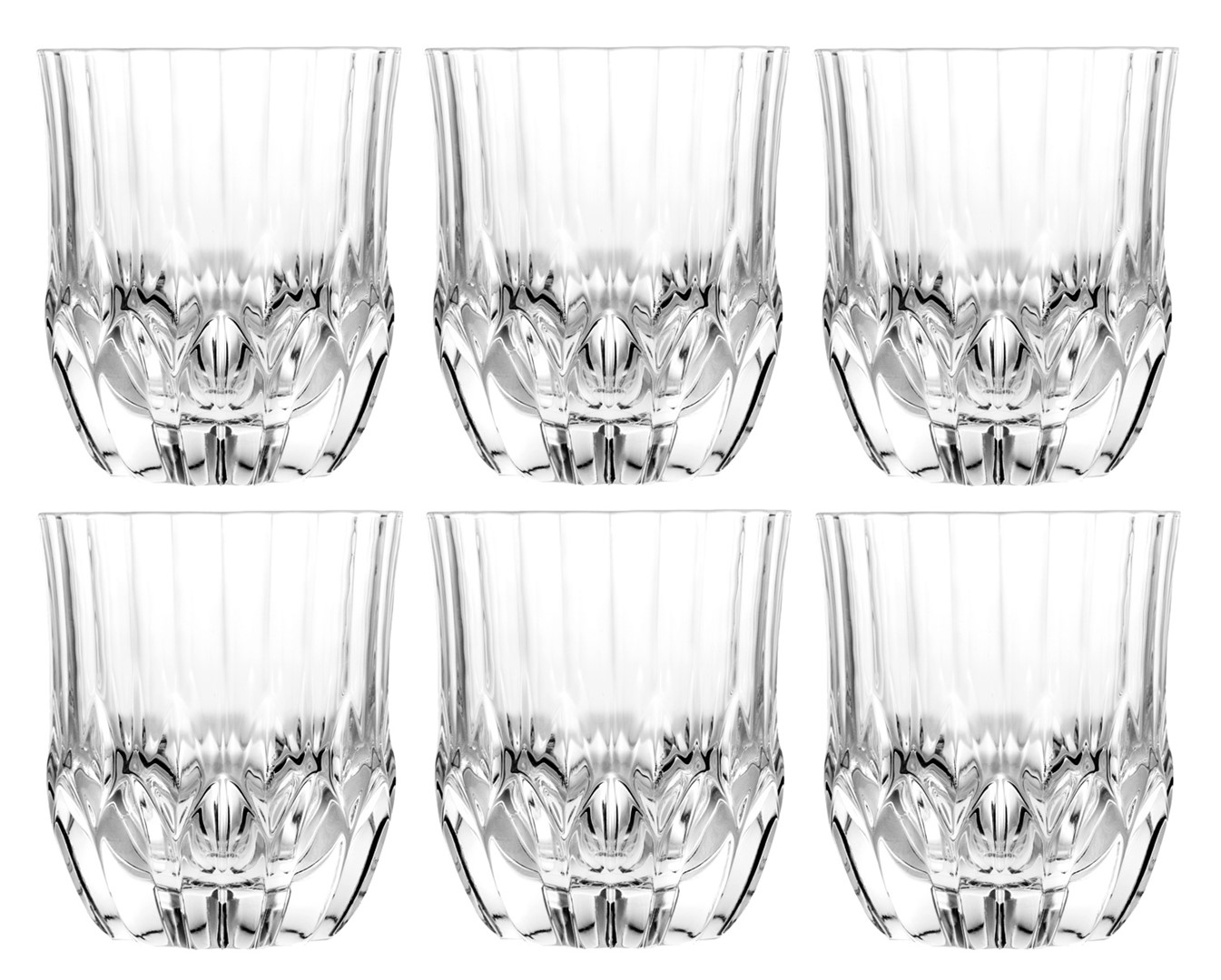 RCR ADAGIO SZKLANKA WHISKY 350 6szt