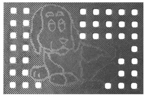 PIN - MAT WYCIERACZKA 40x60cm