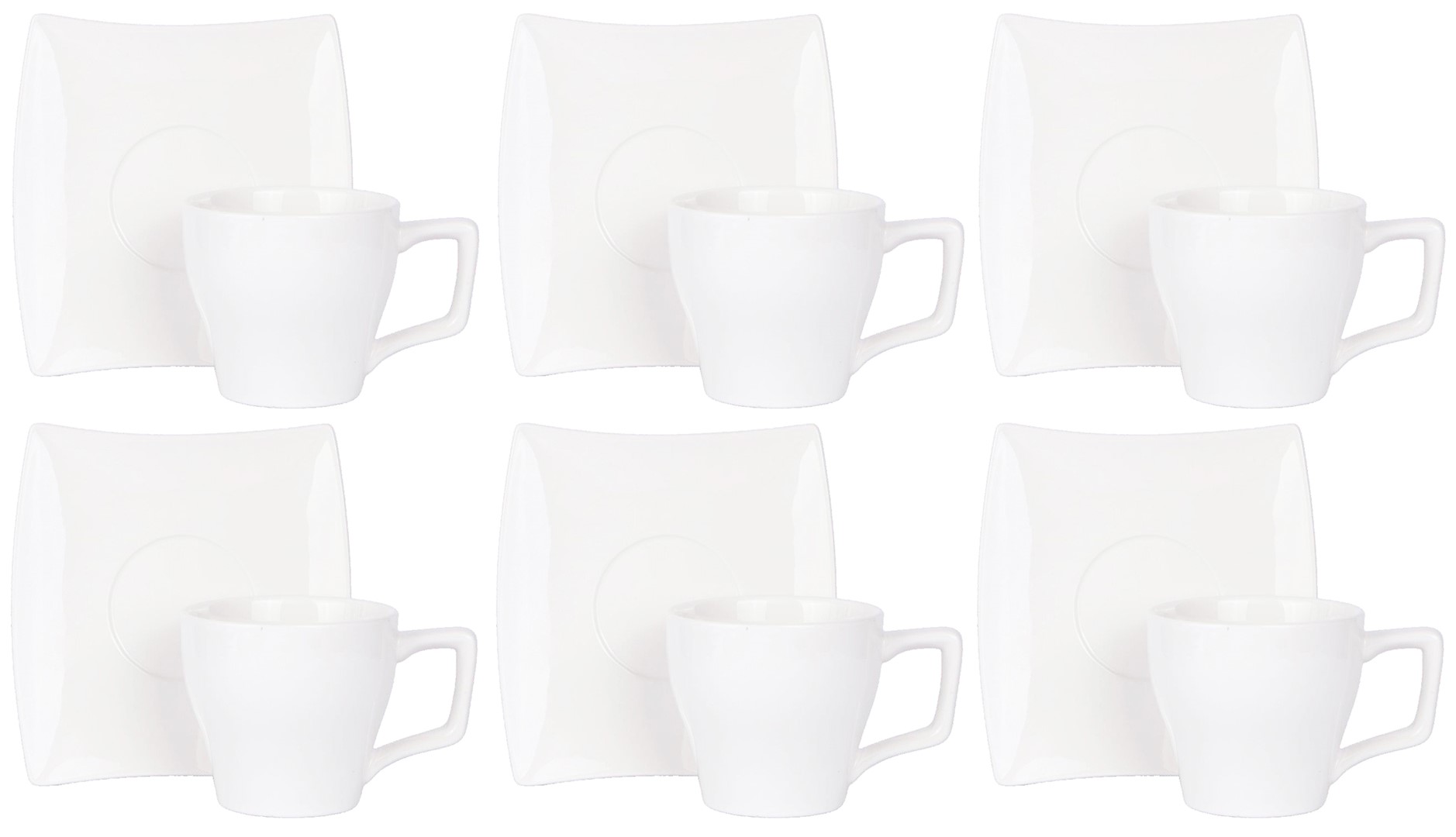 MADISON KOMPLET FILIŻANEK 6+6 220ml