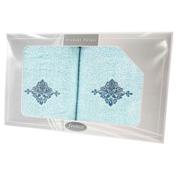 GIFT FROTEX II KPL RĘCZNIKÓW GRENO 2EL AQUA 3