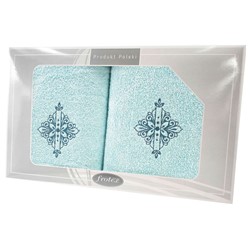 GIFT FROTEX II KPL RĘCZNIKÓW GRENO 2EL AQUA 6