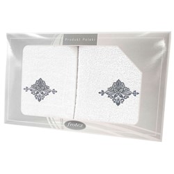 GIFT FROTEX II KPL RĘCZNIKÓW GRENO 2EL BIAŁY 3