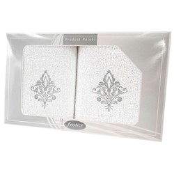 GIFT FROTEX II KPL RĘCZNIKÓW GRENO 2EL BIAŁY 5