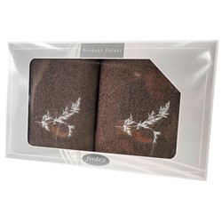 GIFT FROTEX II KPL RĘCZNIKÓW GRENO 2EL BRĄZOWY 1