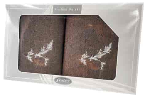 GIFT FROTEX II KPL RĘCZNIKÓW GRENO 2EL BRĄZOWY 1