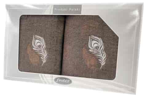 GIFT FROTEX II KPL RĘCZNIKÓW GRENO 2EL BRĄZOWY 2