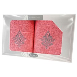 GIFT FROTEX II KPL RĘCZNIKÓW GRENO 2EL KORALOWY 5