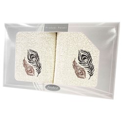GIFT FROTEX II KPL RĘCZNIKÓW GRENO 2EL KREMOWY 2