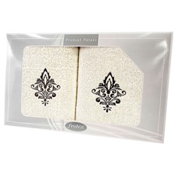 GIFT FROTEX II KPL RĘCZNIKÓW GRENO 2EL KREMOWY 5