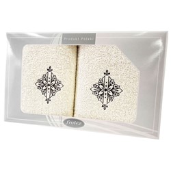 GIFT FROTEX II KPL RĘCZNIKÓW GRENO 2EL KREMOWY 6