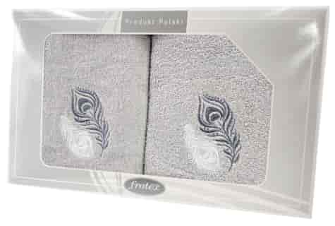 GIFT FROTEX II KPL RĘCZNIKÓW GRENO 2EL POPIEL 2