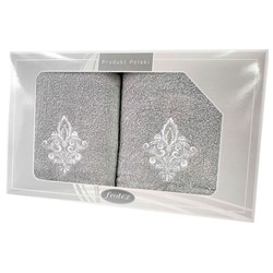 GIFT FROTEX II KPL RĘCZNIKÓW GRENO 2EL POPIEL 5