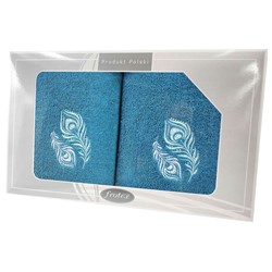 GIFT FROTEX II KPL RĘCZNIKÓW GRENO 2EL SZMARAGD 2