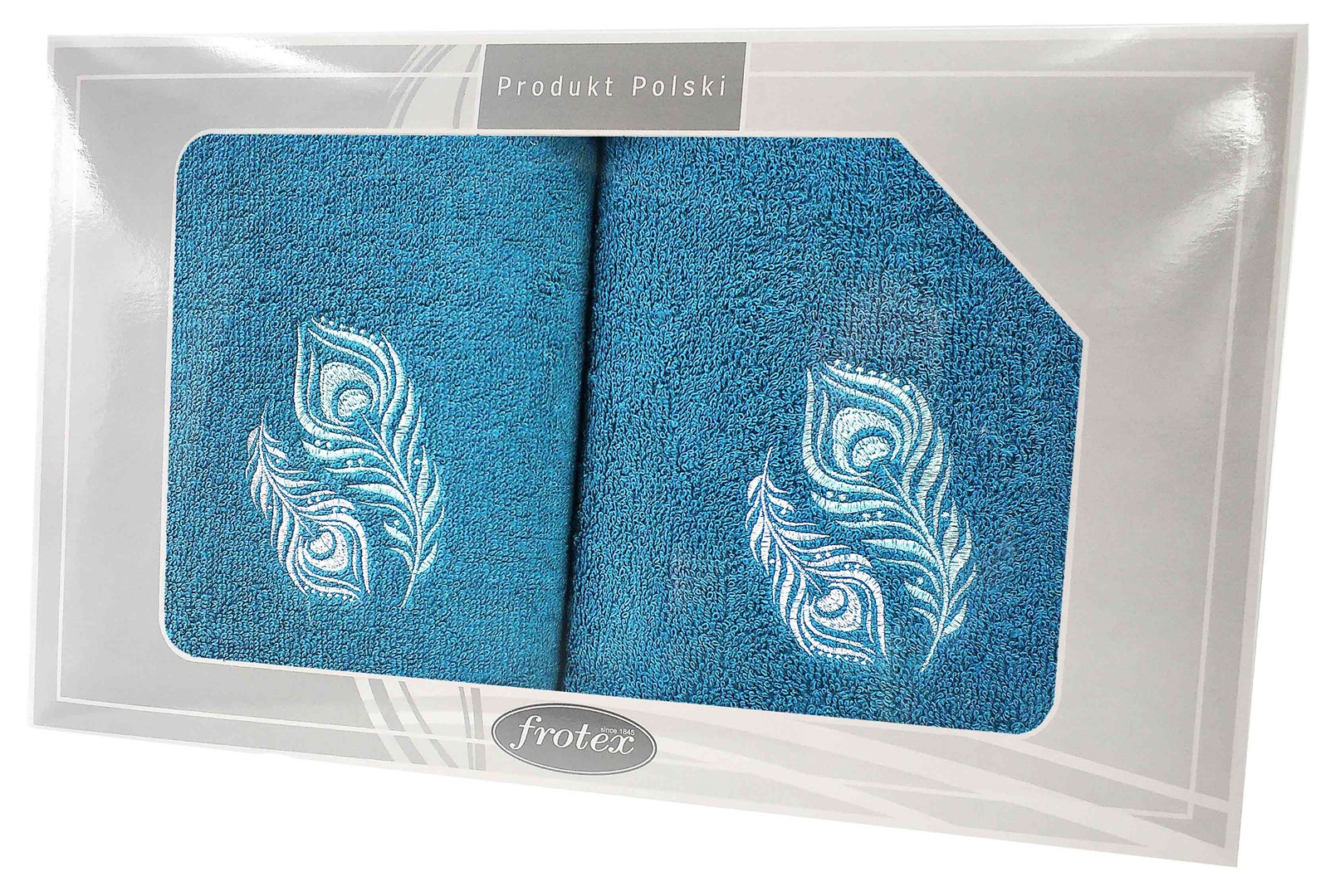 GIFT FROTEX II KPL RĘCZNIKÓW GRENO 2EL SZMARAGD 2