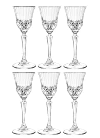 RCR ADAGIO KIELISZEK LIKIER 070 6szt