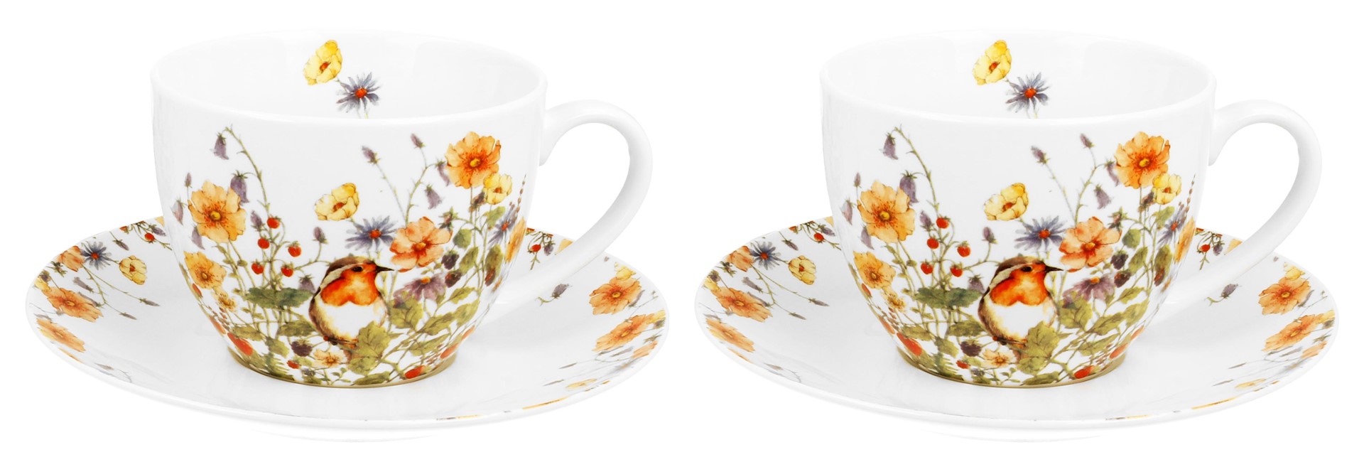 WILD BIRD KOMPLET FILIŻANEK 2+2 280ml