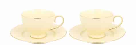 NINA CREAM ESPRESSO KOMPLET FILIŻANEK 2+2 120ml