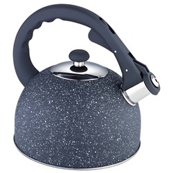 CZAJNIK METALOWY Z GWIZDKIEM 2,6L KH-1408