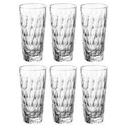 BOHEMIA MARBLE SZKLANKA WYSOKA 375 6szt