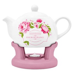 BELLA DZBANEK NA PODGRZEWACZU 1,0l FLOWERS