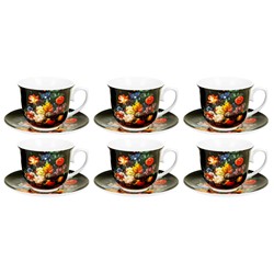 BUKIET KOMPLET FILIŻANEK 6+6 250ml