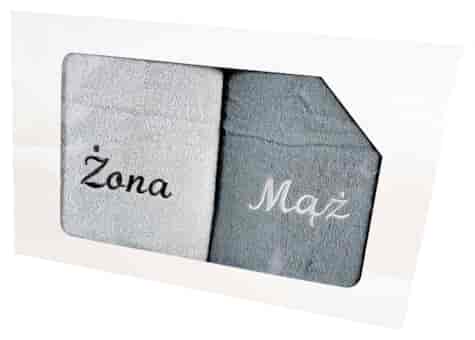 PRESENT II KPL RĘCZNIKÓW GRENO 2EL 70 SZARY/POPIEL