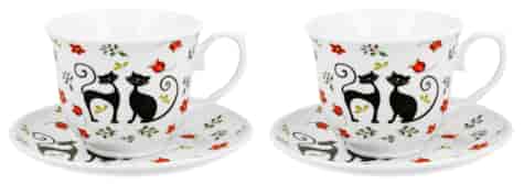 KOTY ETNO CR KOMPLET FILIŻANEK 2+2 250ml