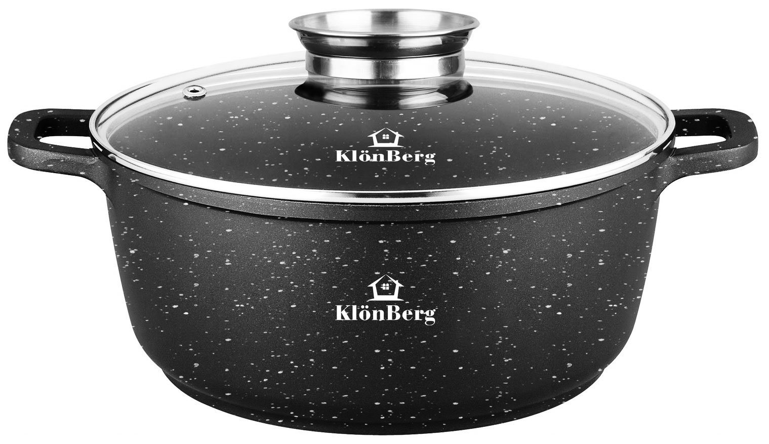 KLONBERG GARNEK MARMUR OKRĄGŁY  5,5L 26cm KB-4006