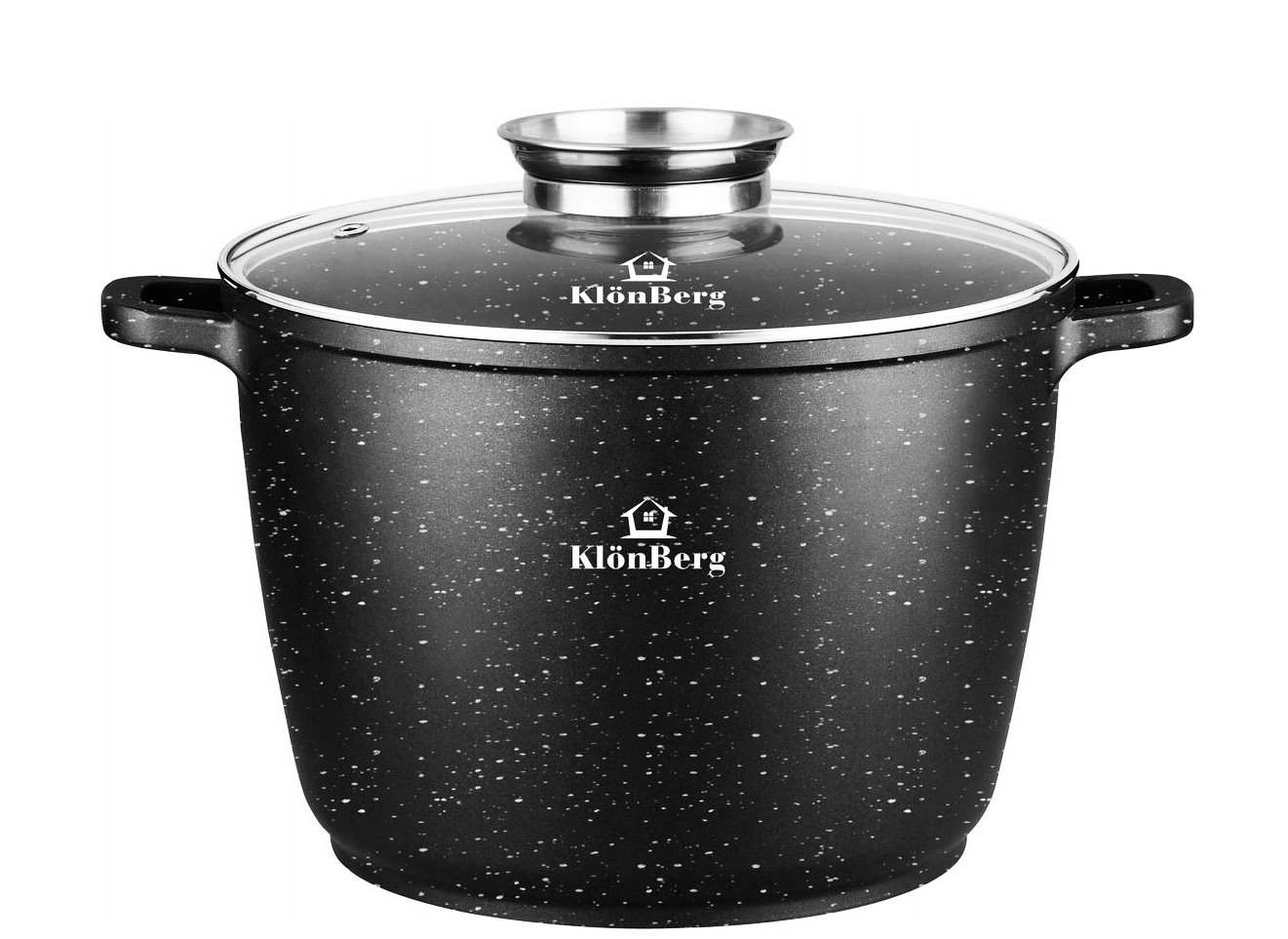KLONBERG GARNEK MARMUR OKRĄGŁY  6,2L 24cm KB-4008