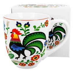 KOGUTY FOLK KUBEK KUBAS W PUDEŁKU 1000ml