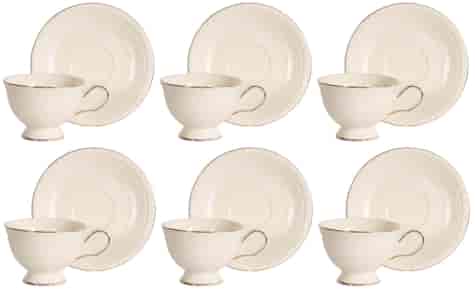 HILLARY KOMPLET FILIŻANEK 6+6 220ml