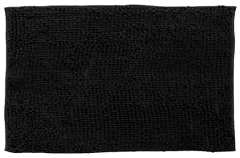 CHENILLE DYWANIK 60x100cm CZARNY