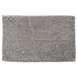 CHENILLE DYWANIK 60x100cm POPIELATY