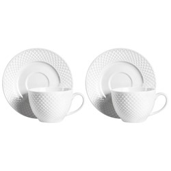 MEDIOLAN KOMPLET FILIŻANEK 2+2 250ml