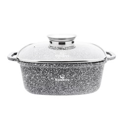 KLONBERG GARNEK MARMUR P KWADRAT 4,4L 24cm KB-3913