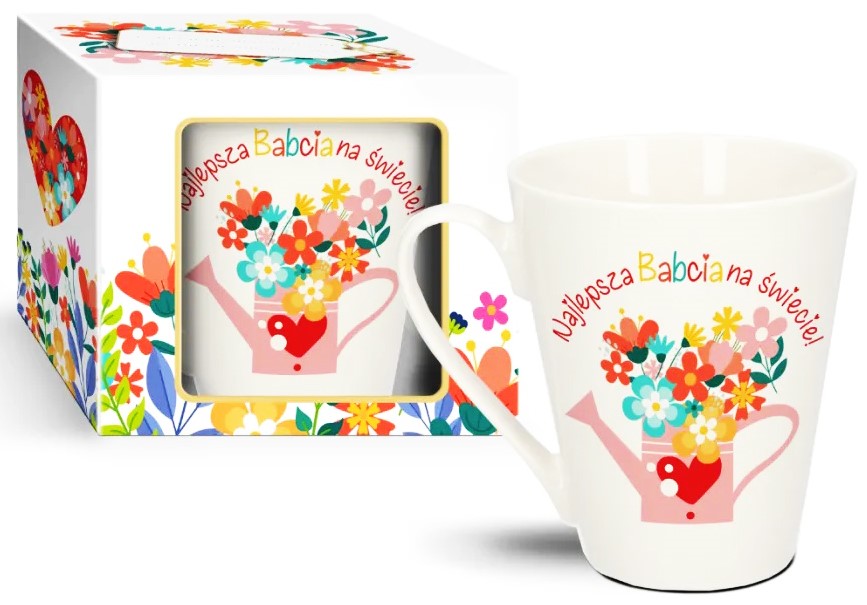 DZIEŃ BABCI KUBEK SKOS 300ml NAJLEPSZA BABCIA...