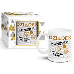 DZIEŃ DZIADKA KUBEK BOSS 300ml DZIADEK KONESER...