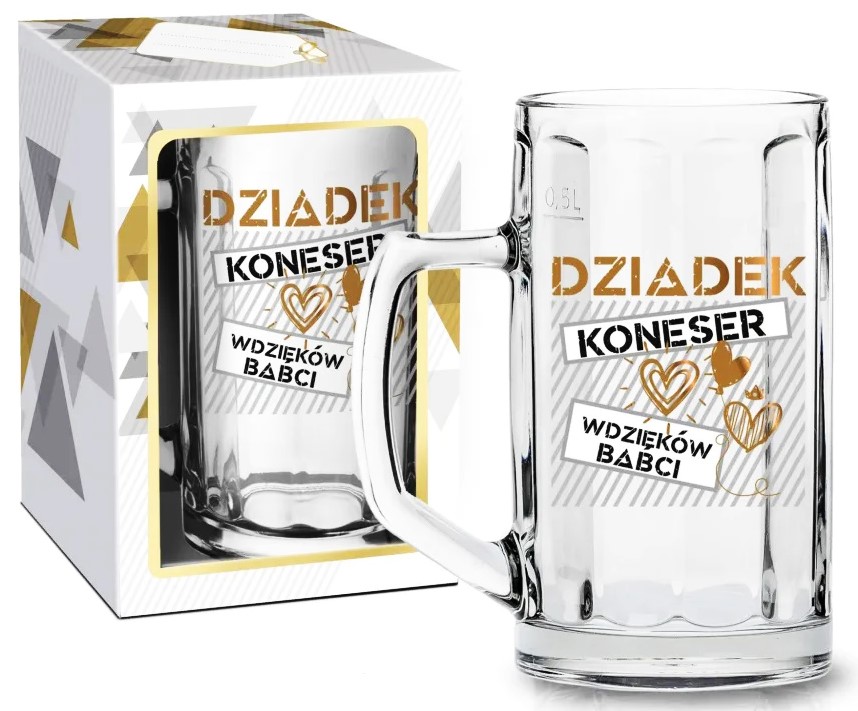 DZIEŃ DZIADKA KUFEL 500ml DZIADEK KONESER...
