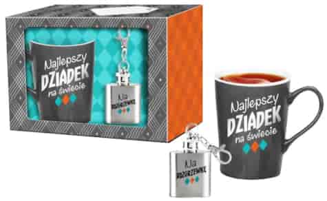 DZIEŃ DZIADKA KUBEK 370ml + PIERSIÓWKA