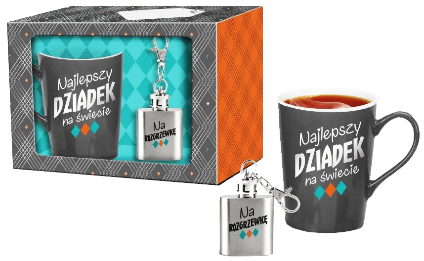 DZIEŃ DZIADKA KUBEK 370ml + PIERSIÓWKA
