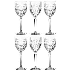 RCR OASIS KIELISZEK WINO 290 6szt