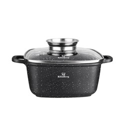 KLONBERG GARNEK MARMUR KWADRAT 2,3L 20cm KB-4011