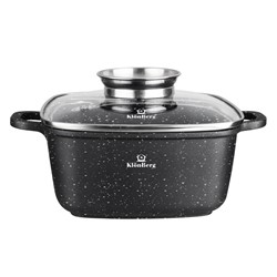 KLONBERG GARNEK MARMUR KWADRAT 5,5L 26cm KB-4014