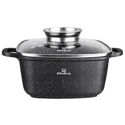 KLONBERG GARNEK MARMUR KWADRAT 6,5L 28cm KB-4015