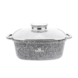 KLONBERG GARNEK MARMUR P KWADRAT 3,5L 22cm KB-3912