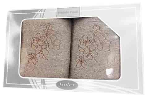 GIFT FROTEX II KPL RĘCZNIKÓW GRENO 2EL BRĄZOWY 1N