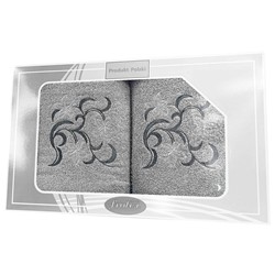 GIFT FROTEX II KPL RĘCZNIKÓW GRENO 2EL POPIEL 3N