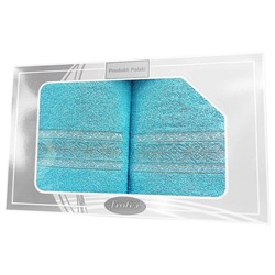 GIFT FROTEX II KPL RĘCZNIKÓW GRENO 2EL TURKUS 2N